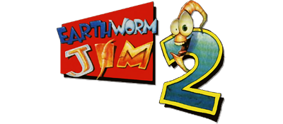 Earthworm Jim 2 logo for Sega Saturn